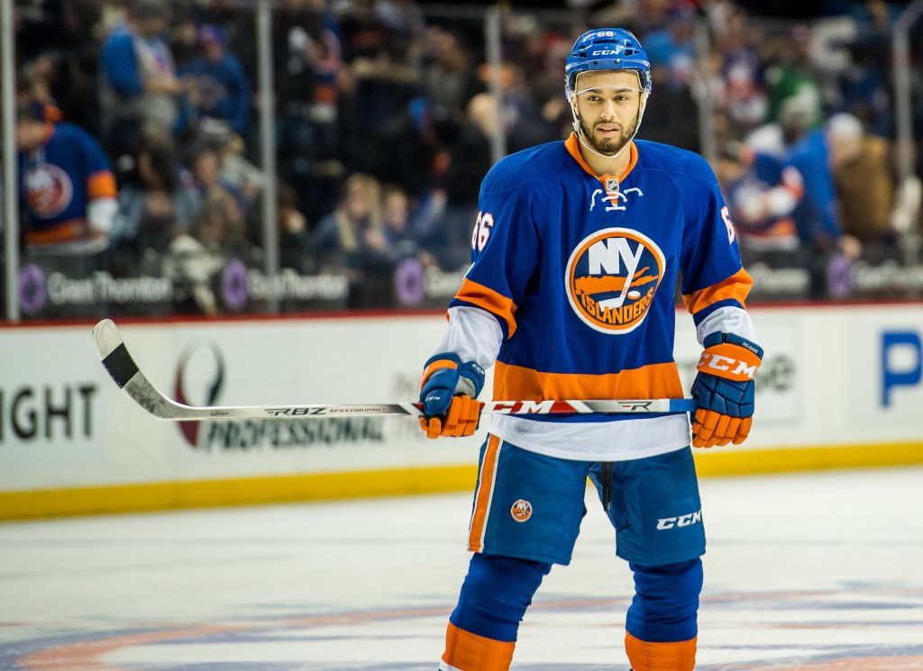 Josh Ho-Sang during a 2017 game.