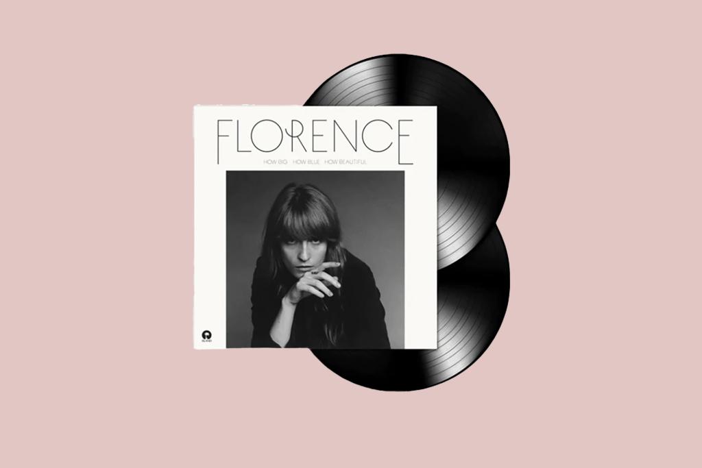 Record album covers featuring Florence Welch