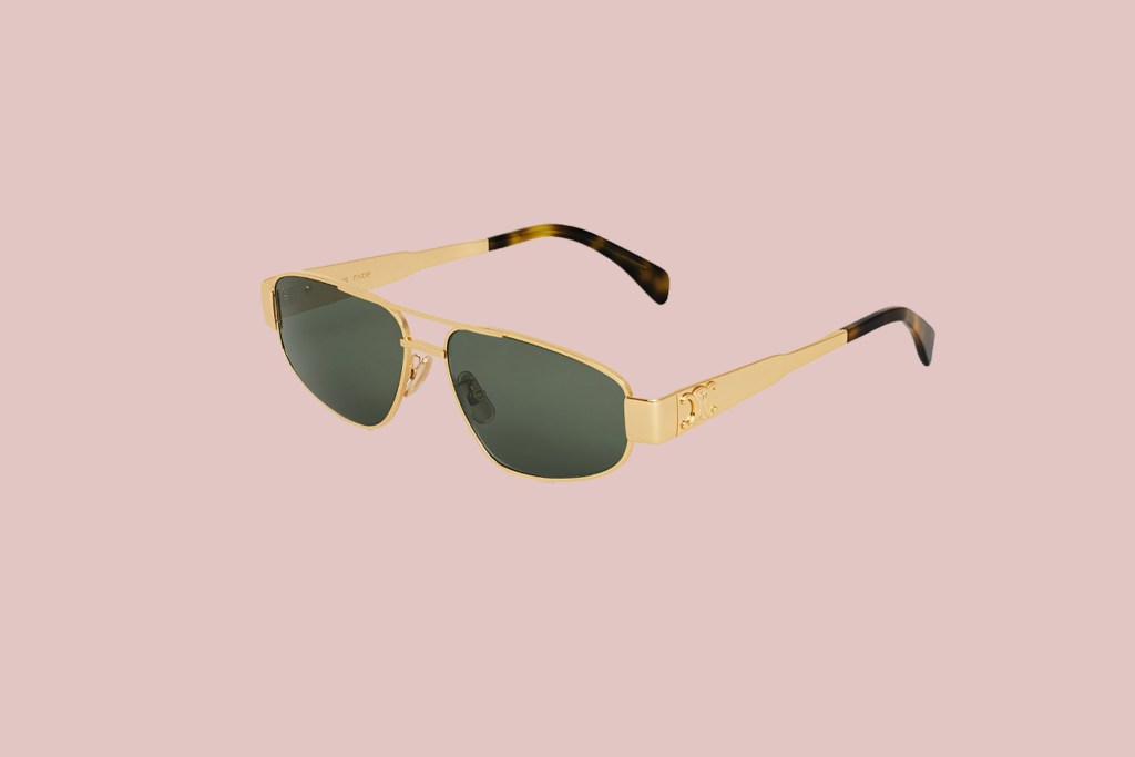 Green-lensed sunglasses worn by Tommy Dorfman.