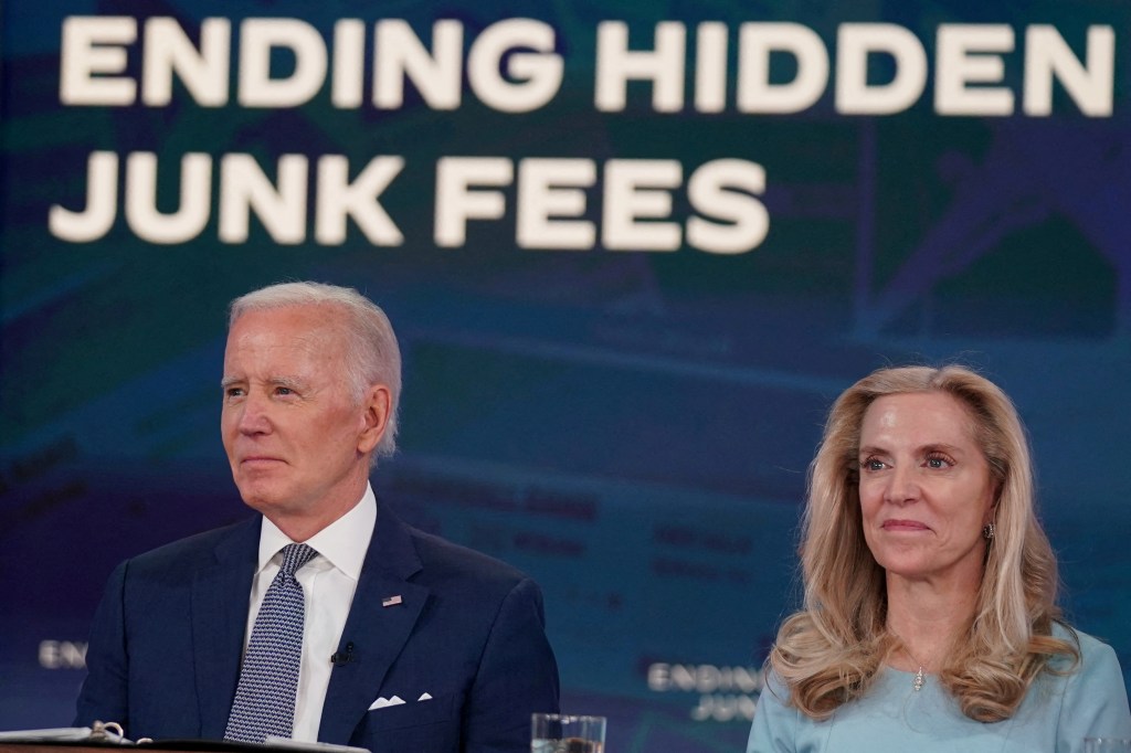 Biden and Lael Brainard, director of the National Economic Council, in 2023.