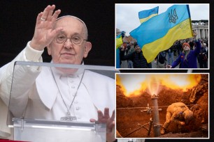 The pope has been criticized for implying Ukraine should have the “courage of the white flag” and negotiate with Russia.