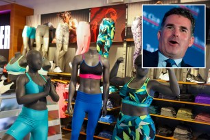 Under Armour clothing and founder Kevin Plank 