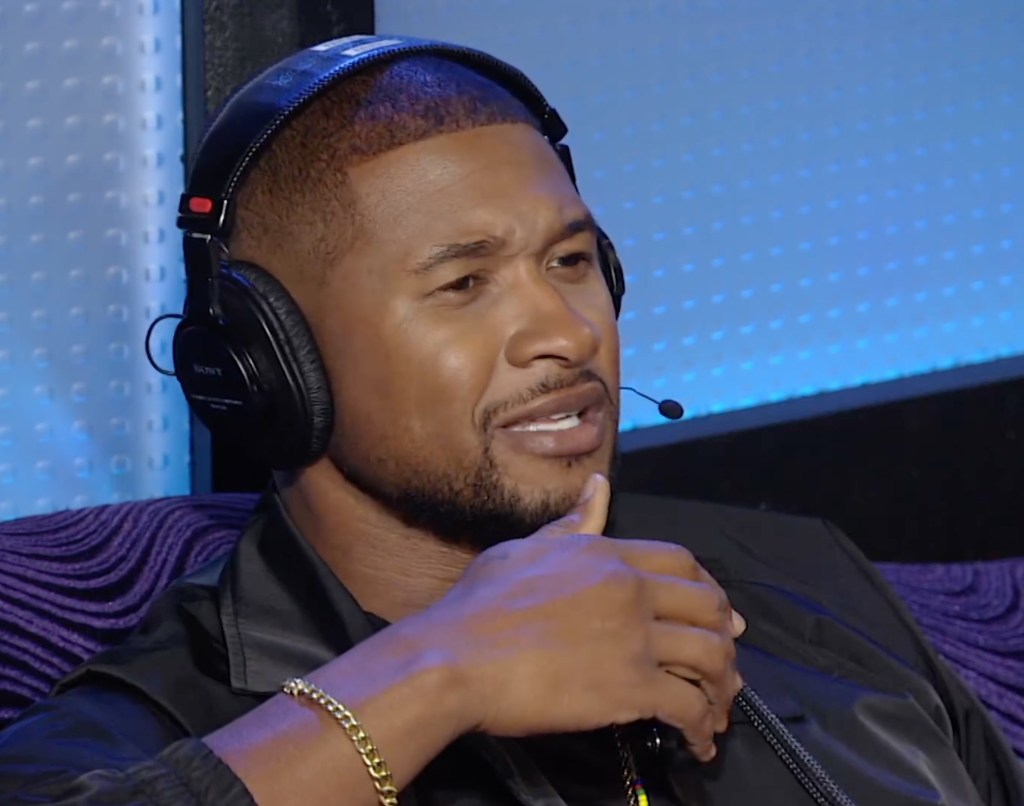 Usher on Howard Sterns