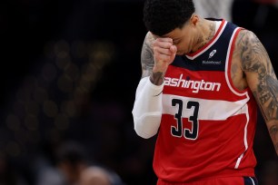 Kyle Kuzma was traded from the Lakers in 2021 and has had several tough seasons since with the Wizards. 