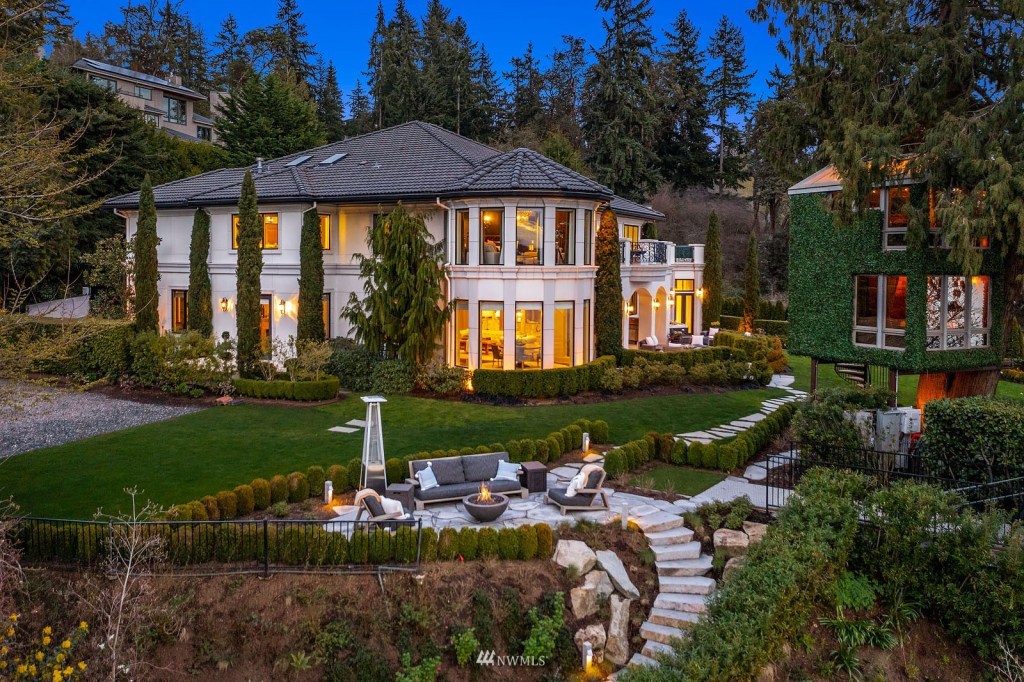 Russell Wilson and Ciara's Bellevue, WA, estate.
