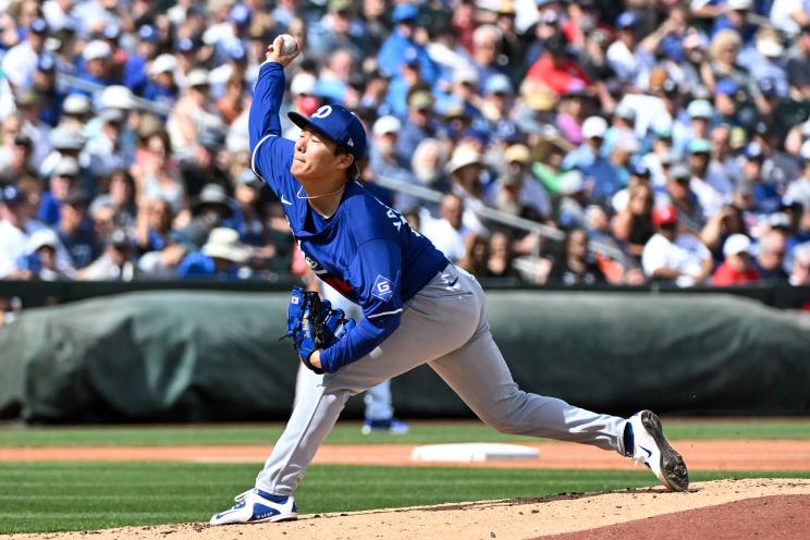 Yoshinobu Yamamoto is the favorite to win the NL Rookie of the Year.