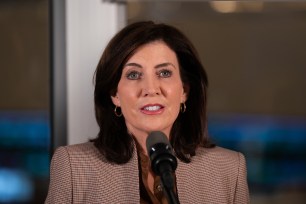 Gov. Kathy Hochul is set to cave to progressives in New York state budget talks and expand rent control, after also backing down on school-aid cuts.