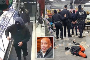 Carl Heastie, robbed stores