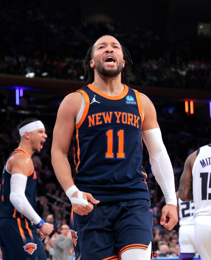 Jalen Brunson hopes to get the Knicks into the second round.