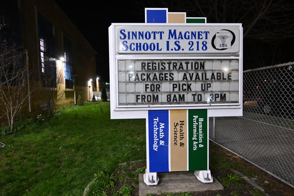 Sinnot Magnet School in Brooklyn, New York.