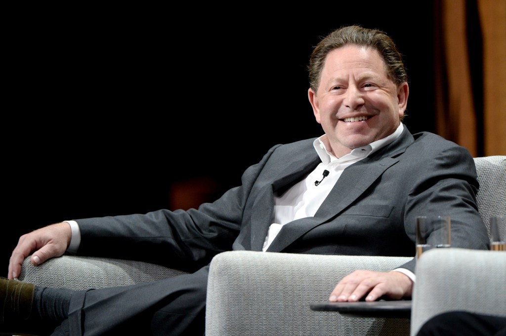 CEO of Activision Blizzard, Bobby Kotick, speaking at the Vanity Fair New Establishment Summit in San Francisco