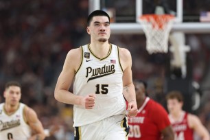 Zach Edey and Purdue are underdogs against UConn.