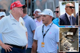 Donald Trump/Walt Nauta/ documents at Mar-a-Lago