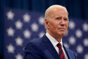 U.S. President Joe Biden during his visit at the Chavis Community Center in Raleigh, North Carolina, March 26, 2024