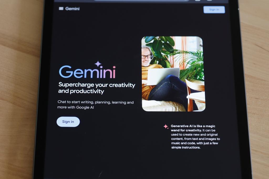 Google Gemini chatbot