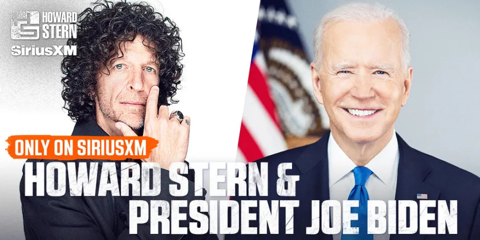 The advertisement for the Biden Stern interview.