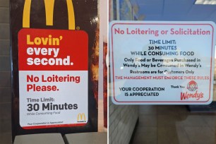 A Reddit post detailing one a 30-minute "eat and run" policy at a Wendy's blew up online as viewers speculated over what prompted it.