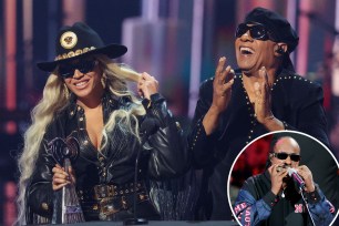 Beyoncé reveals Stevie Wonder played harmonica on 'Jolene' cover as she wins at iHeartRadio Music Awards