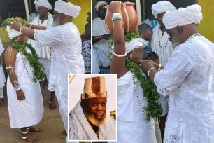 A 12-year-old girl who was married to a 63-year-old high priest has been placed under police protection in Ghana.