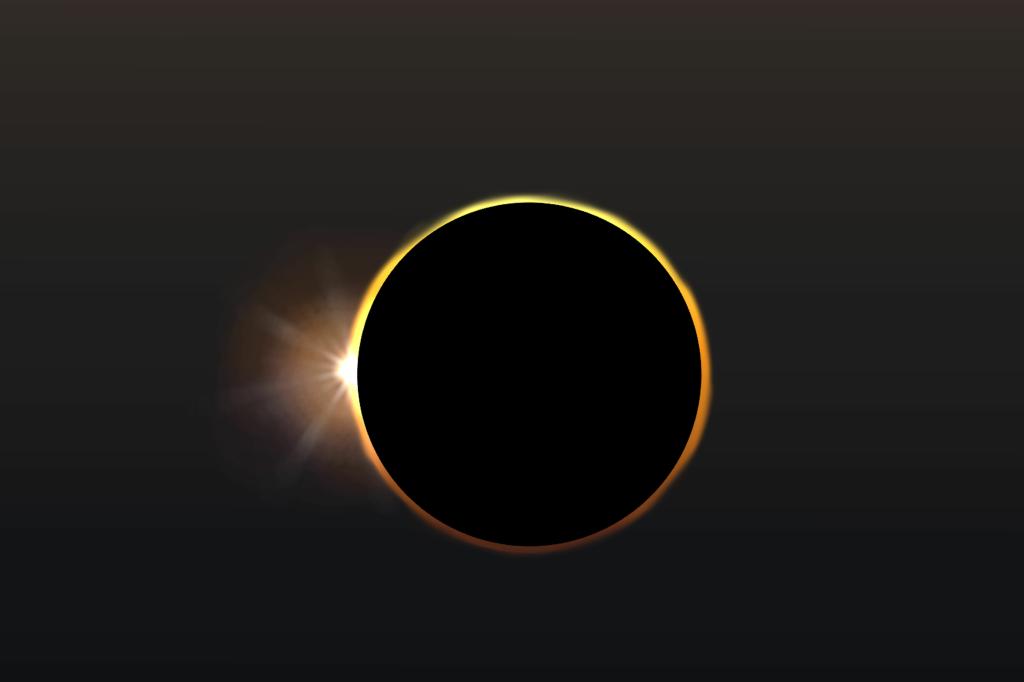 3D render of an eclipse.