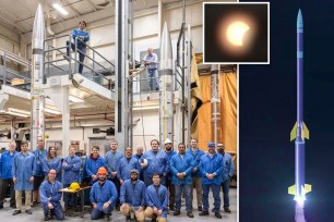 NASA will be launching three sounding rockets at the moon's shadow during Monday's solar eclipse to study how the phenomenon affects the Earth's atmosphere.
