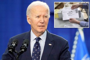 Joe Biden and ballots