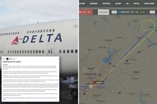 A man who was allegedly aboard Delta flight 1192 when it was struck by lightning claims that all hell broke loose -- and that even the pilot was quaking in his epaulets.