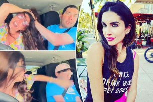 The former "Howard Stern" writer who went viral after a video of her hitting her boyfriend while they were in the car has officially issued an apology.