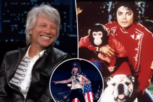 Jon Bon Jovi partied with Michael Jackson's pet chimp Bubbles who 'wreaked havoc' like a 'rockstar' in hotel