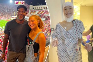 Michael Strahan's daughter Isabella undergoes third brain surgery, chemo is delayed