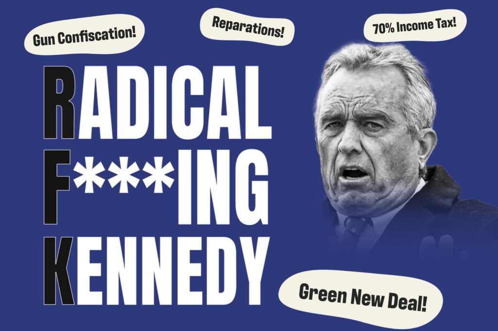 MAGA Inc. launched a "RadicalF-ingKennedy" website showcasing his record.