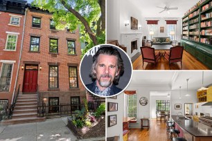 Ethan Hawke's $6M classic Chelsea townhouse snapped up in two weeks