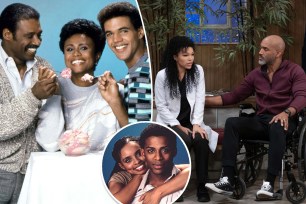 A promo pic from "Generations," a promo pic of Debbi Morgan and Darnell Williams on "All My Children," and Brook Kerr and Donnell Turner on "General Hospital."