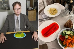 Rainn Wilson, who played Dwight Schrute for eight years, recently took to Instagram to share the room service he received during a stay in Florence, Italy.