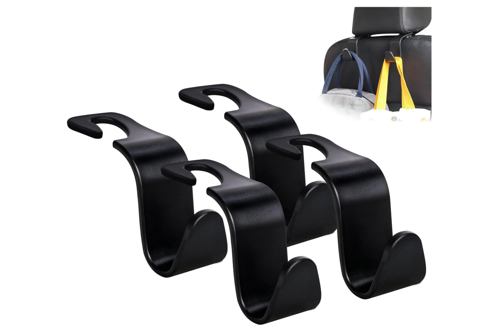 Amooca Car Seat Headrest Organizer (4-Pack)