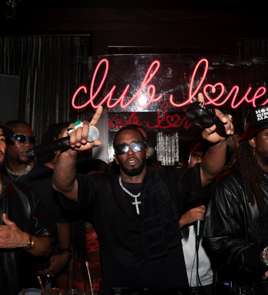 Diddy attending the VMA's 'Club Love' After Party at The Ned in New York City on September 12, 2023