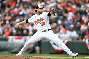 Baltimore Orioles pitcher Corbin Burnes.