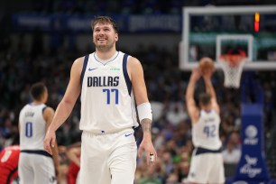 Dallas Mavericks point guard Luka Doncic