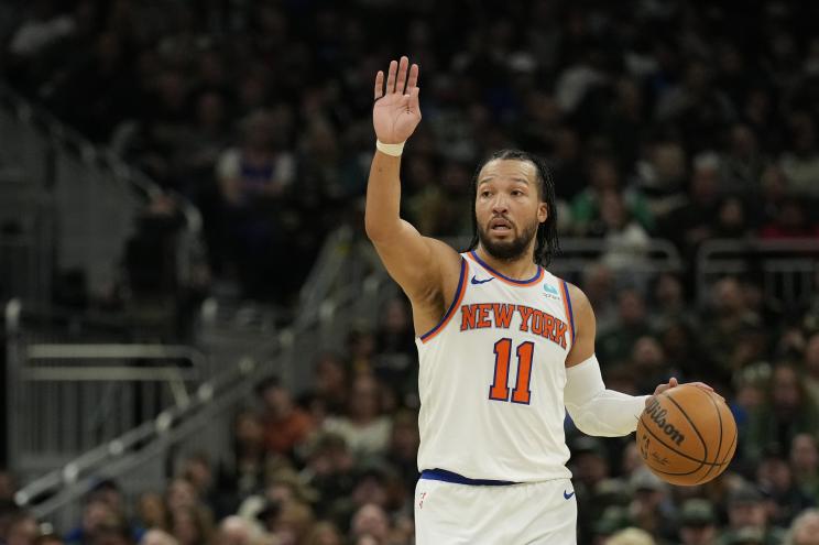 New York Knicks point guard Jalen Brunson.