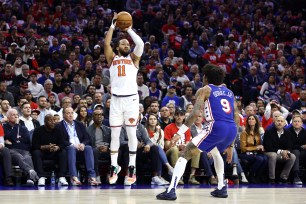 New York Knicks point guard Jalen Brunson