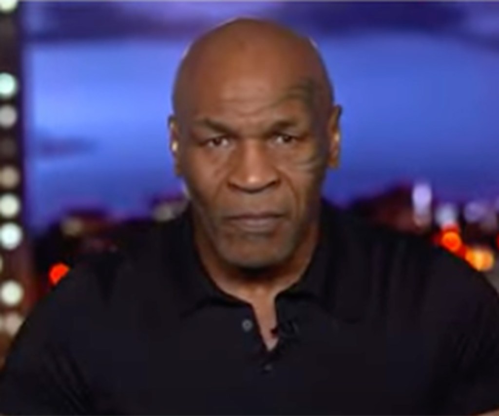 Mike Tyson says he's scared to death ahead of his exhibition bout with Jake Paul. 