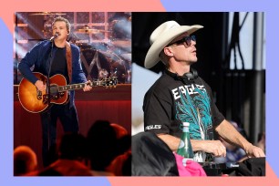 Morgan Wallen (L) and Diplo are performing at the 2024 Stagecoach Festival.