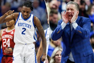 Aaron Bradshaw; John Calipari