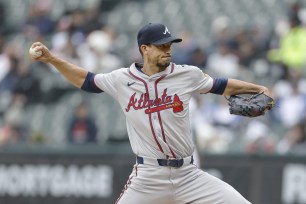 Charlie Morton faces the Mets on Monday.