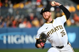 Bailey Falter starts for the Pirates on Monday night in Oakland.