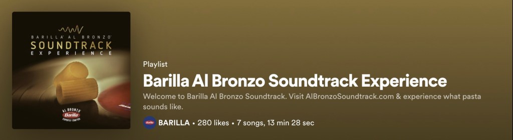 Barilla® and Three-Time Emmy Award Winning Composer Cristobal Tapia de Veer Team Up to Create the Al Bronzo Soundtrack