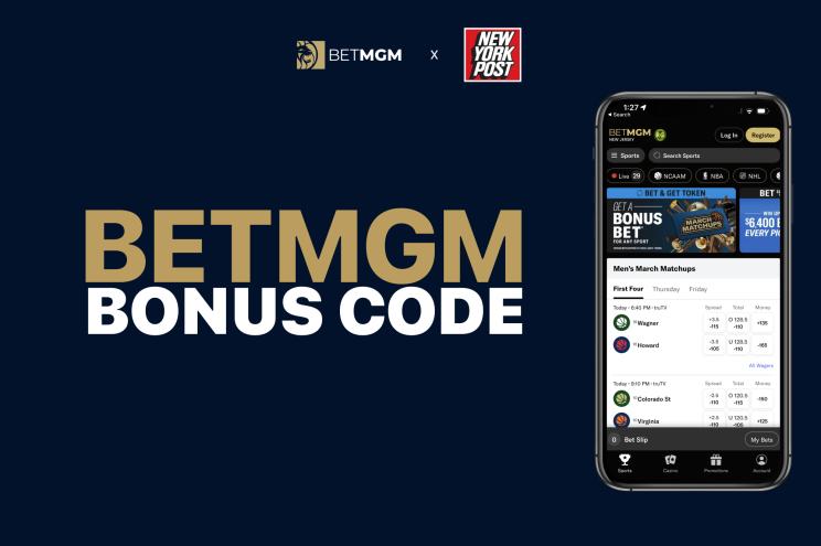 BetMGM bonus code graphic