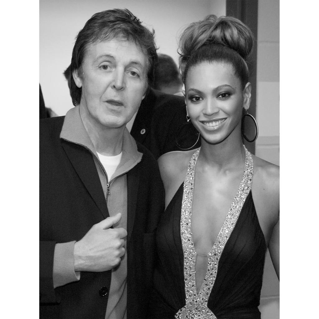 Paul McCartney and Beyoncé