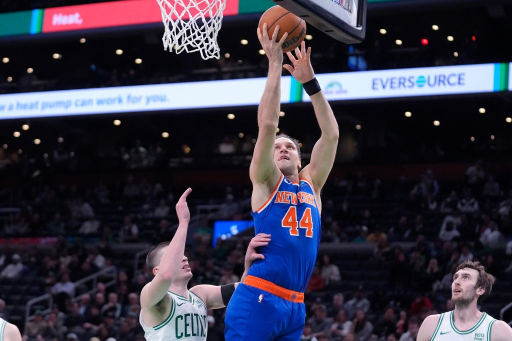 Bojan Bogdanovic has solidified his role in the Knicks' playoff rotation.