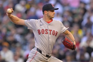 Garrett Whitlock starts for the Red Sox on Thursday night.